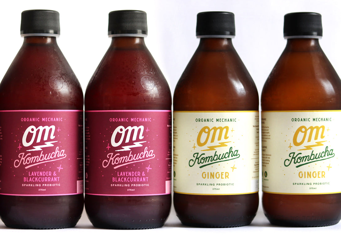 Introducing our New OM Kombucha Bottles ✨⚡️