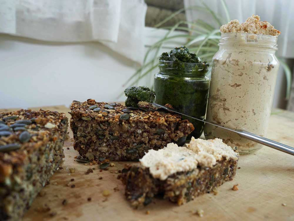 Gluten Free Sprouted Seed Bread - Recipe